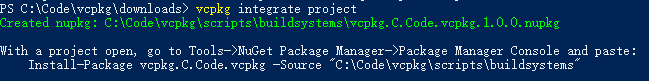 这时候会在“\scripts\buildsystems”目录下，生成nuget配置文件.