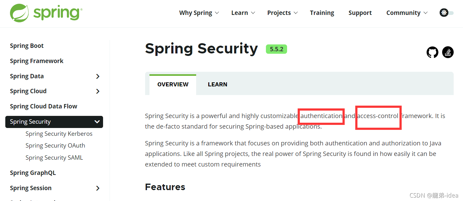 Spring Security——【认证、授权、注销及权限控制】