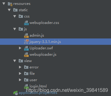 springboot 整合 gridfs 、webUploader实现大文件分块上传、断点续传、秒传