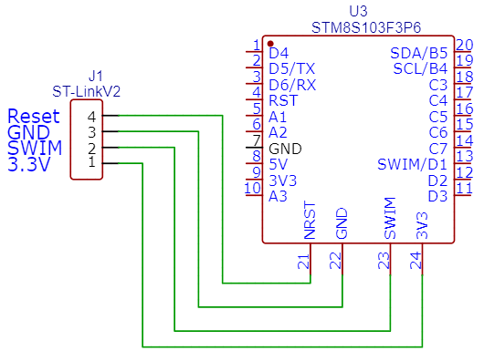 STM8S103F3P6 的开发, 烧录和Debug笔记 - Milton _在线工具
