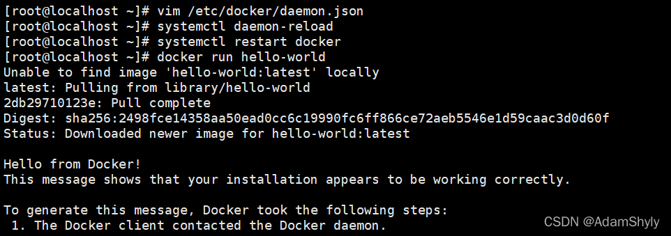 Docker 拉取镜像报错Error response from daemon: Get “https://registry-1.docker.io/...:net/http: TLS timeout