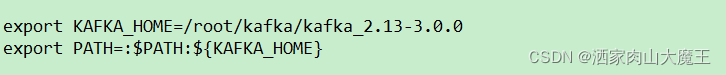 解决：“/****/kafka_2.13-3.0.0/bin/kafka-run-class.sh: line 342: exec: java: not found ”问题