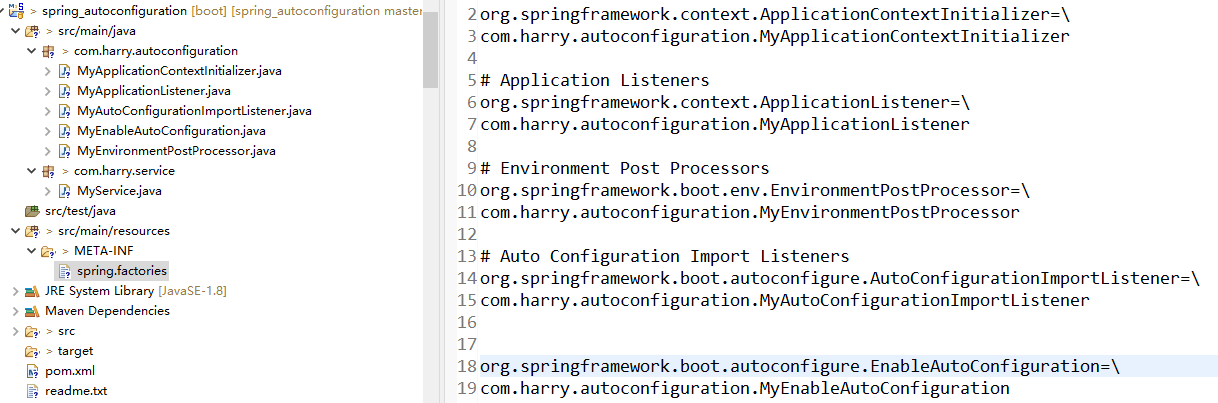 Spring_boot之自动加载自己的AutoConfiguration